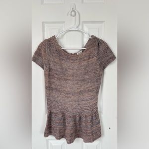 Dynamite Short Sleeve Babydoll Top